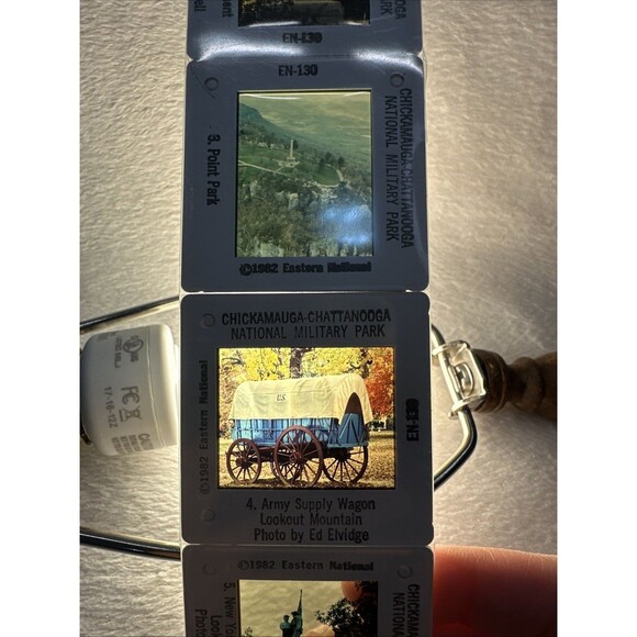 NWT VTG Chickamauga Chattanooga Nat’l Military Park Souvenir Photo Slides 1982 - Picture 6 of 9
